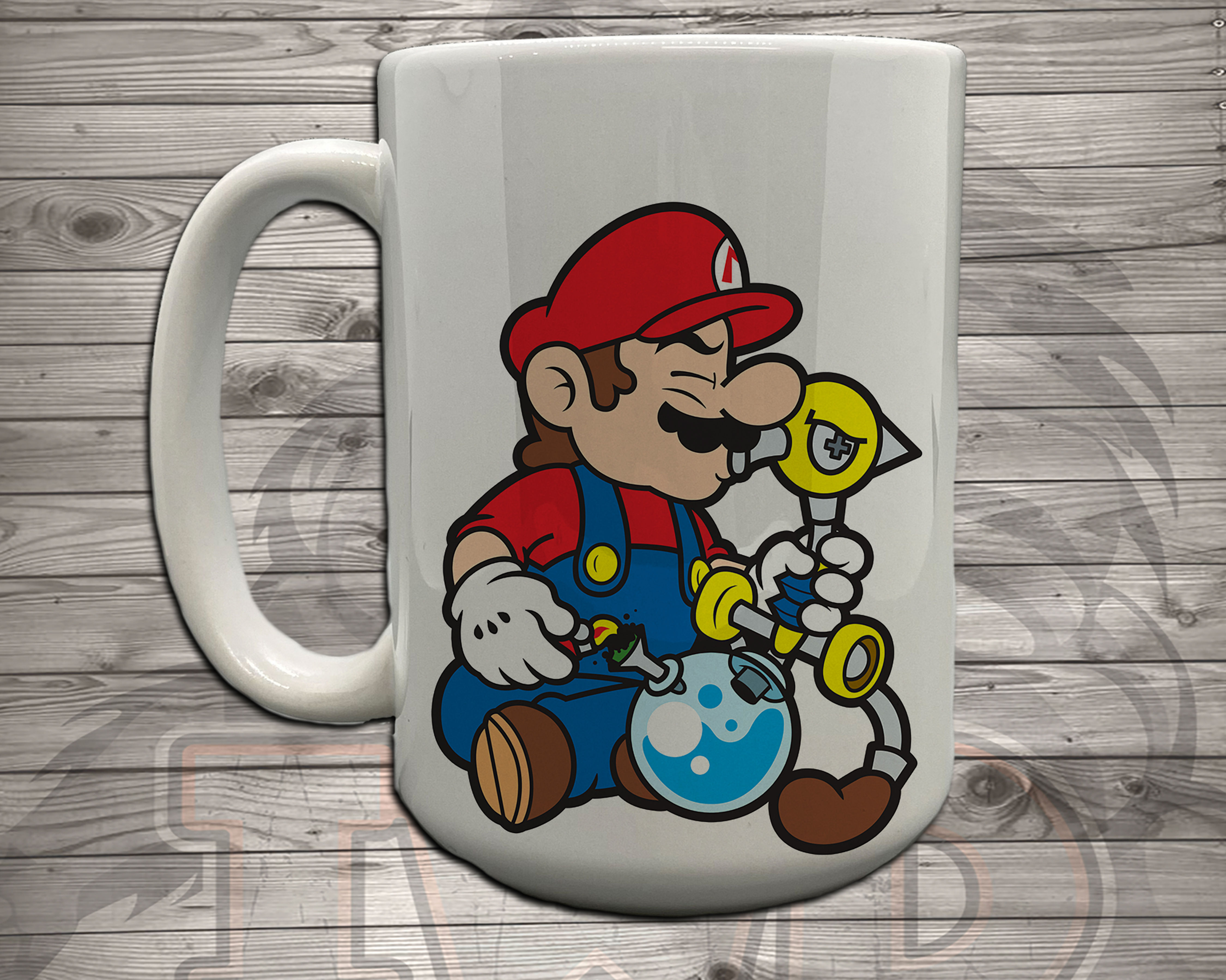 20812.2 Mario Bong - 5 Styles of Mugs