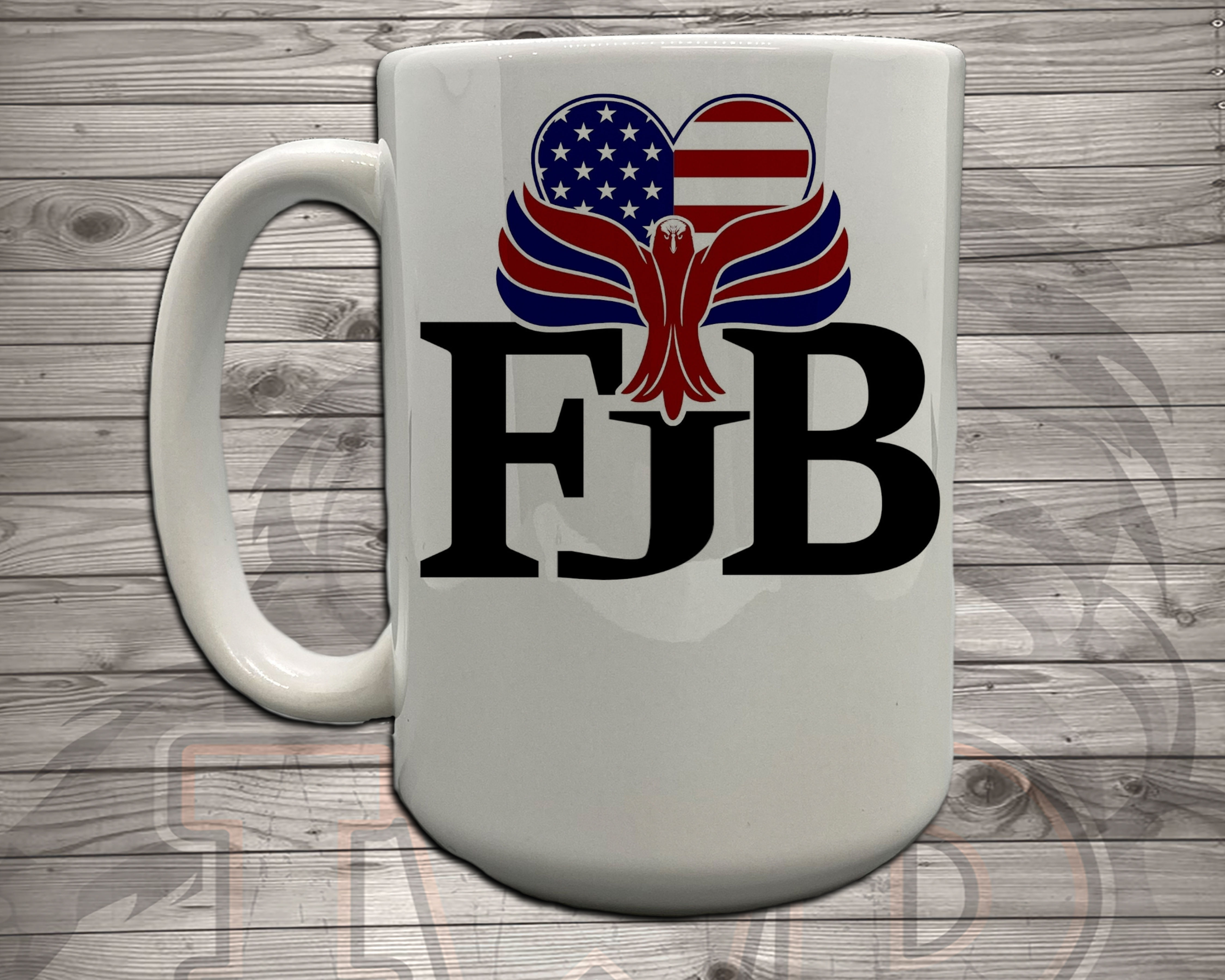 211031.7 FJB Eagle Heart - Coffee Mug