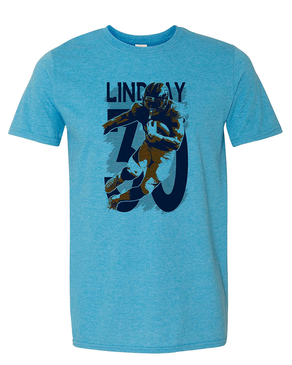 Thumbnail: 201116.16 Broncos 30 Lindsey number - T shirt