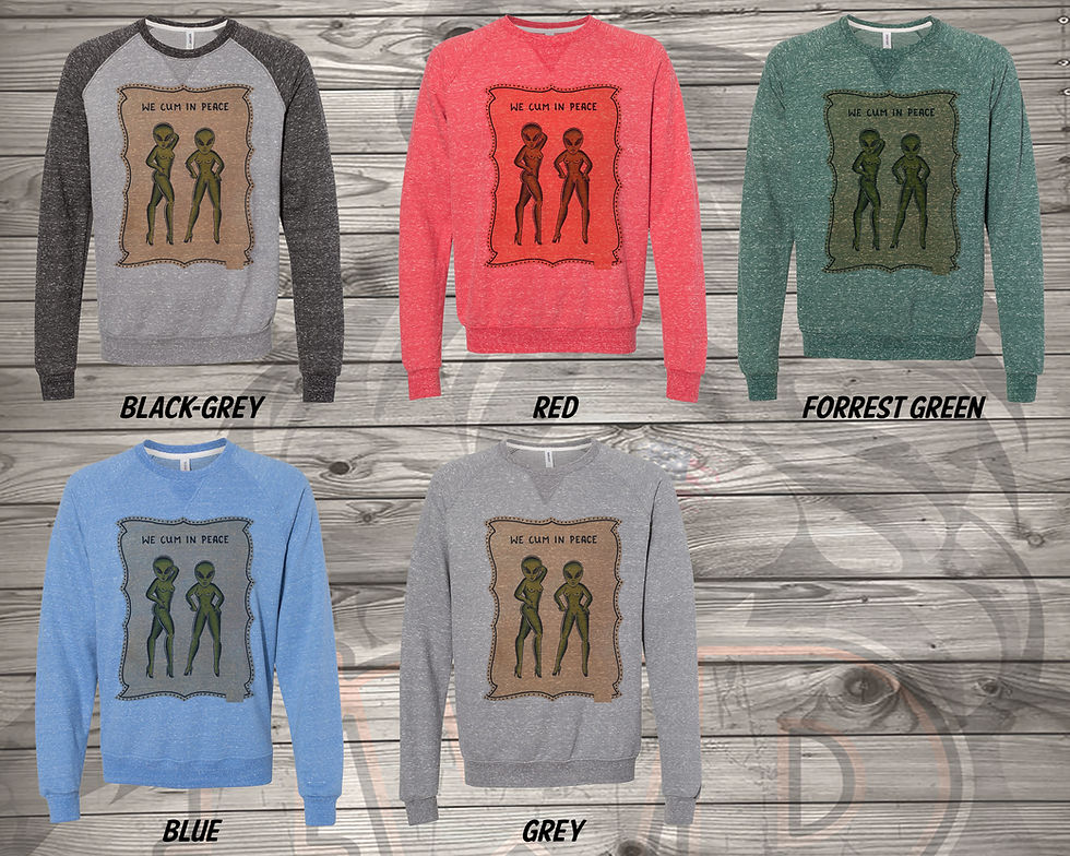 Thumbnail: 201011.1 We Cum In Peace - Sweatshirt
