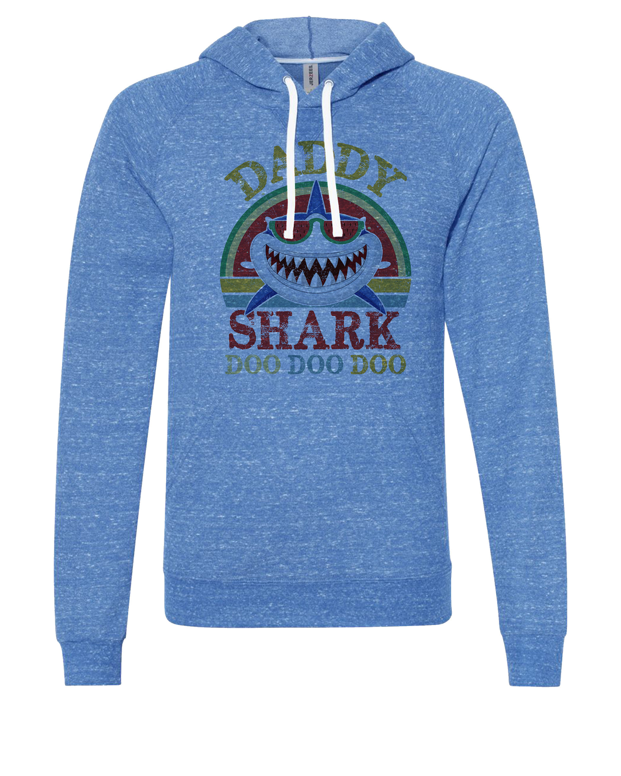 210406.3 Daddy Shark 1 - Mens Hoodie