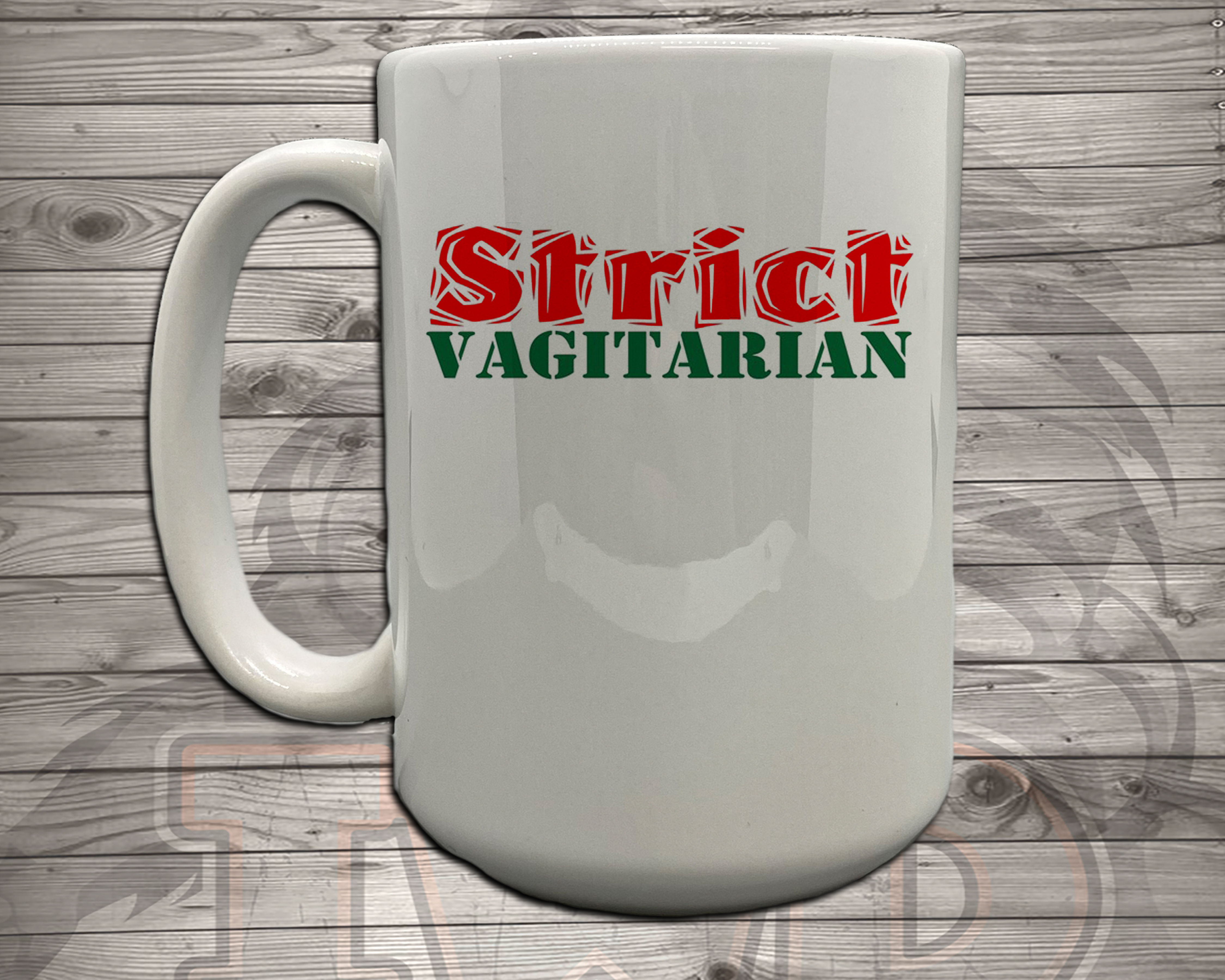 20904.3 Strict Vagitarian - 5 Styles of Mugs