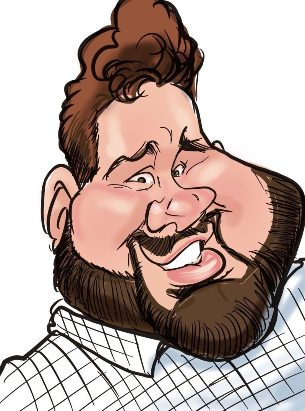 Color Live Online Caricature