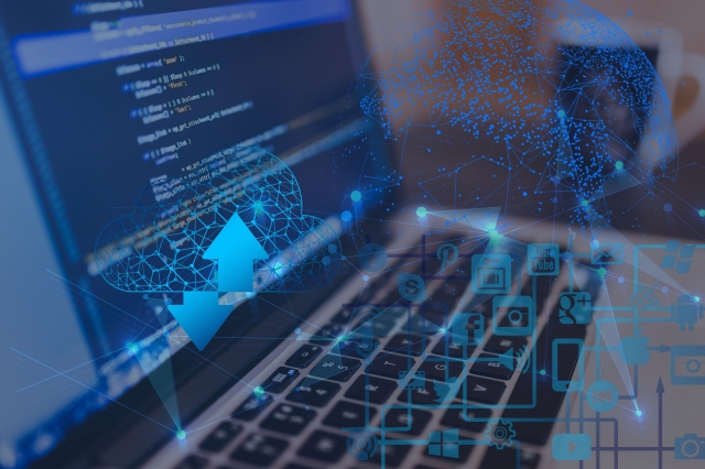 パソコンとDXのイメージサイト