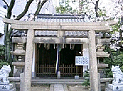感田神社の一之社