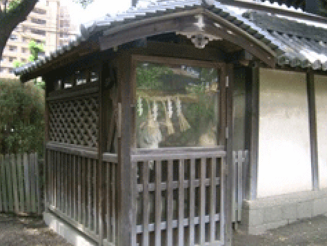 感田神社の神馬