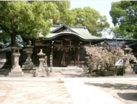 大阪府貝塚市 神社 有形文化財 厄除 感田神社