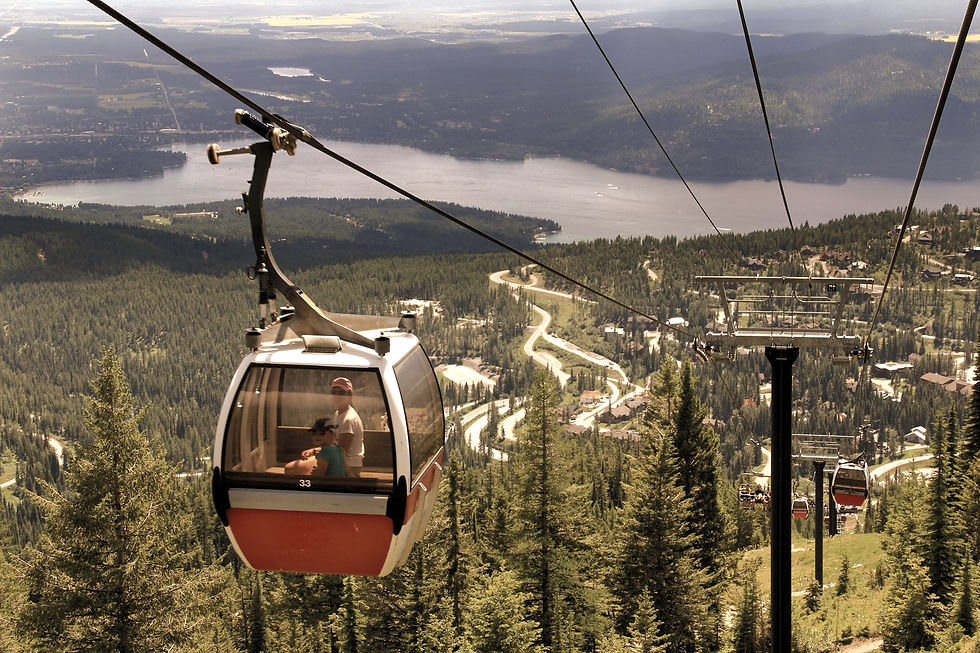 Big Mountain Whitefish Montana Whitefish Mountain Resort Summer