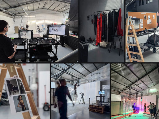 Studio 01 - The Big Mama, estudio de producción audiovisual en Marbella con ciclorama profesional para fotografía, cine y publicidad.
