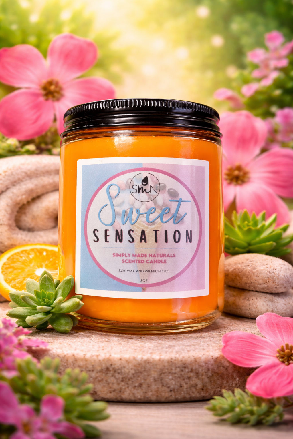 Sweet Sensation 8oz Candles