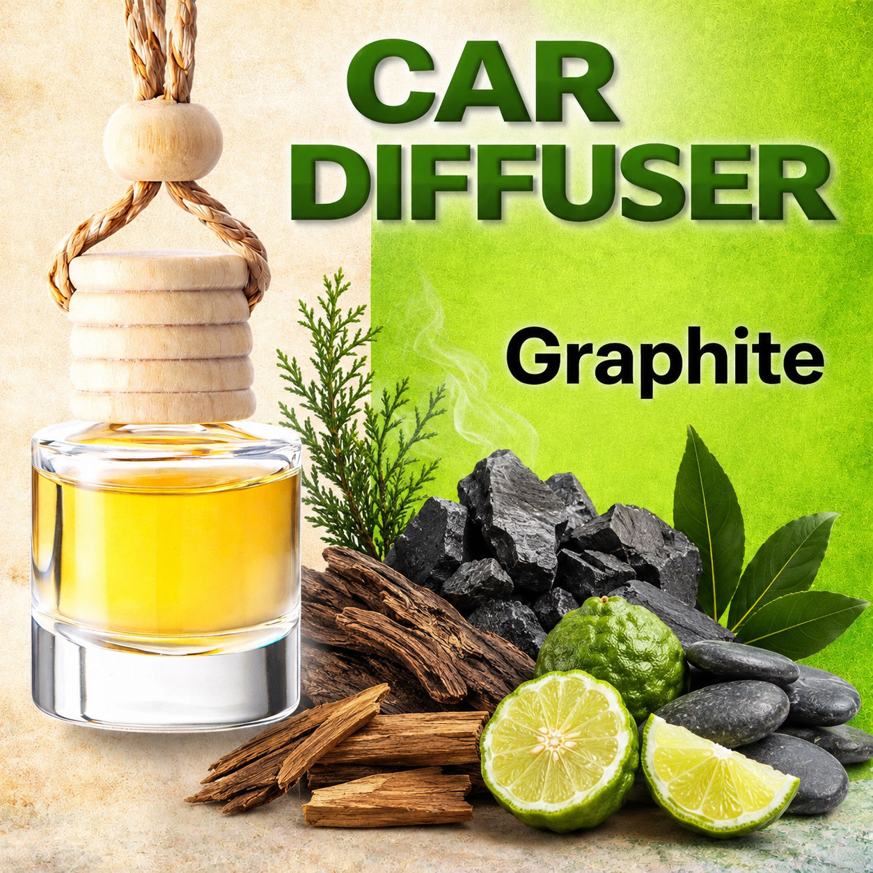 Graphite Car Diffuser