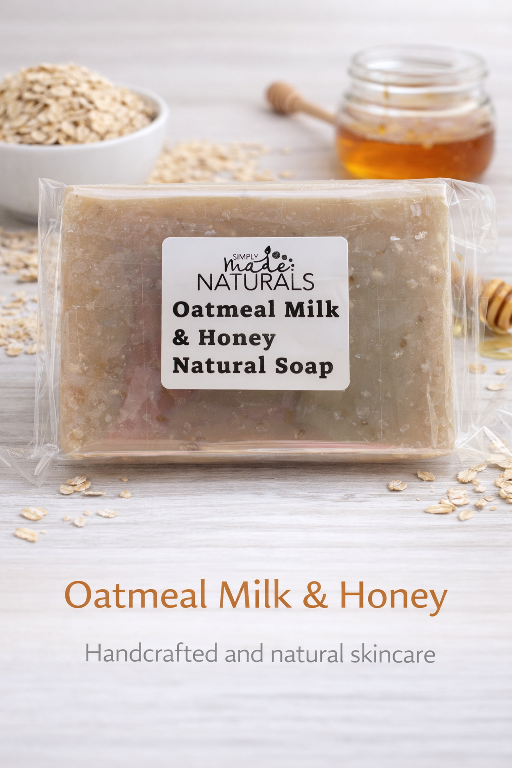 Oatmeal Milk & Honey Natural Soap