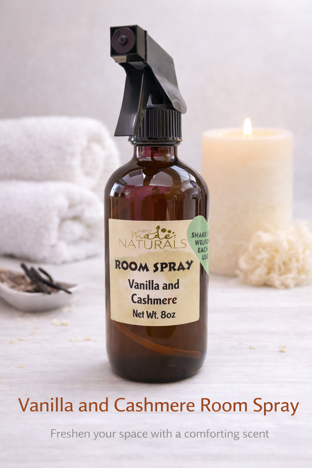 Vanilla and Cashmere Room Spray