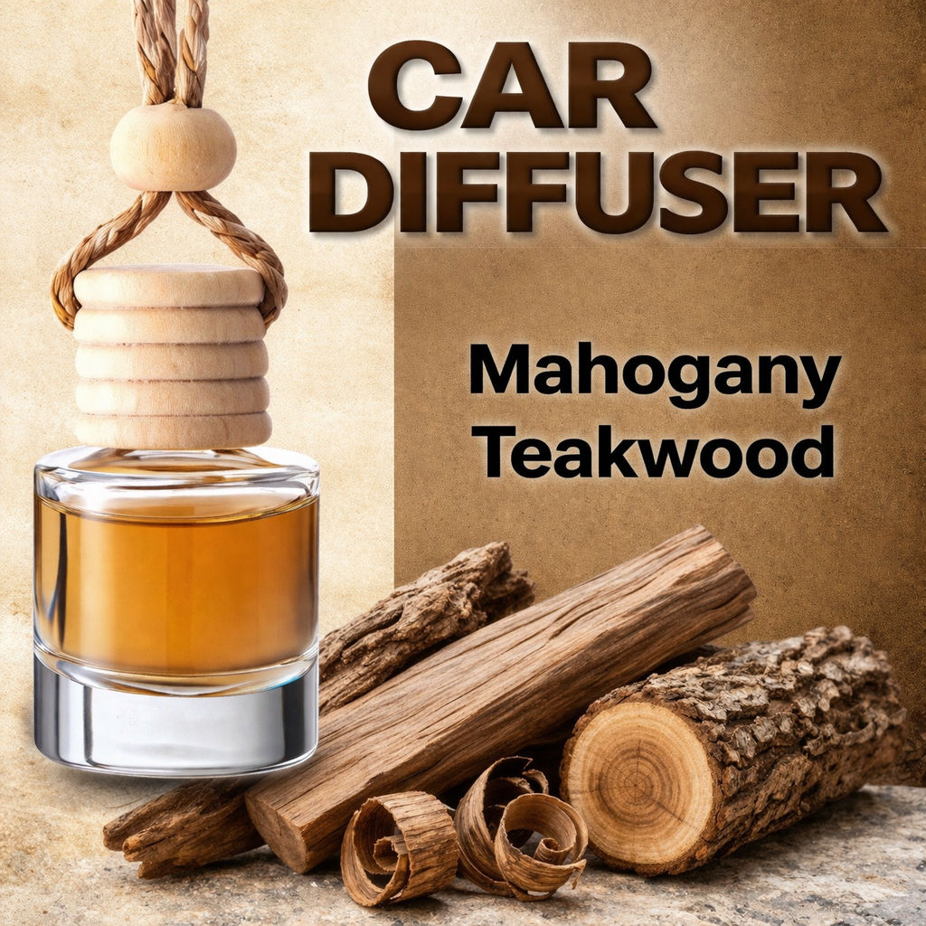 Mahogany Teakwood Car Diffuser