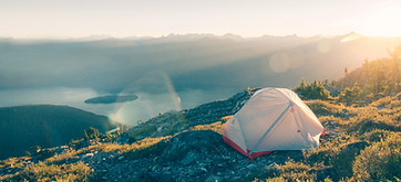 Camping in Mountains