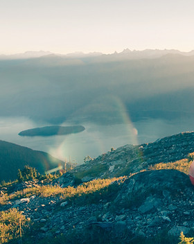 Camping in Mountains