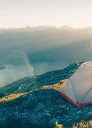 Camping in Mountains