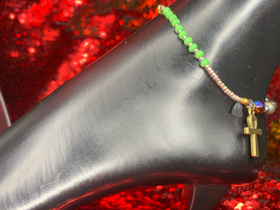 Thumbnail: Pyrite Healing Waistbeads set 