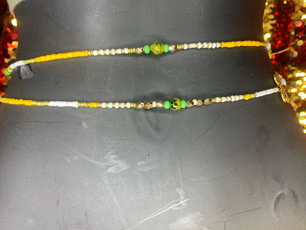 Thumbnail: India Agate Waistbeads Set