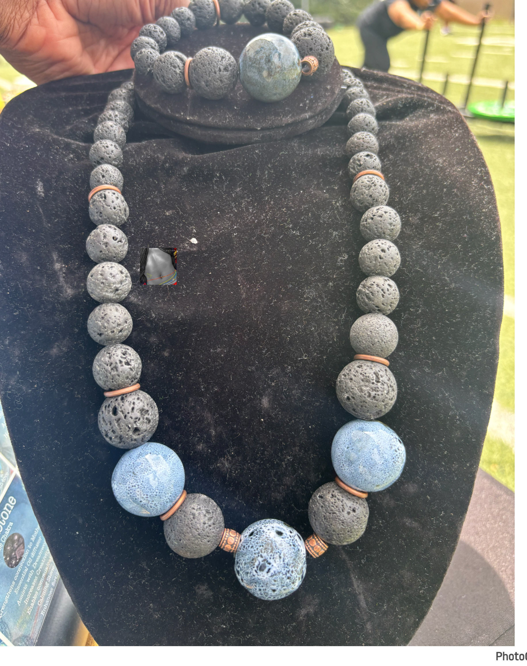 Large Blue &Lava Healing Set