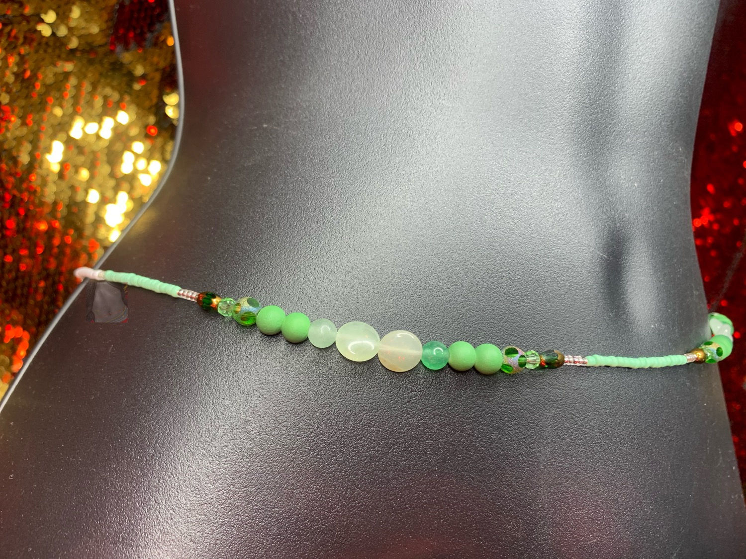 Green Aventurine Healing Waistbeads set 