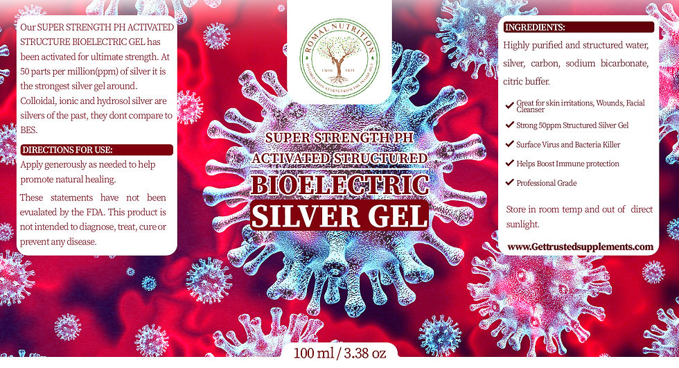 Bioelectric Silver Gel
