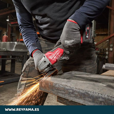 Amoladora angular 125mm con interruptor de botón M18 FSAG125X-0X Milwaukee