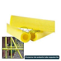 Tubo de espuma protector para andamio