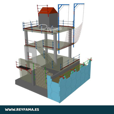 Horca para Redes Tipo V Dacame