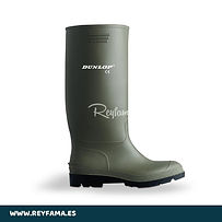 Bota de Agua de Seguridad S5 caña alta Color Verde 142VP Dunlop