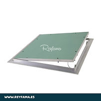 Trampilla Registro Cartón Yeso - Aluminio 400x400mm Desa