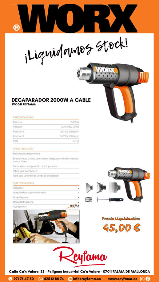 DECAPARADOR 2000W A CABLE-WX041-WORX-REYFAMA-15