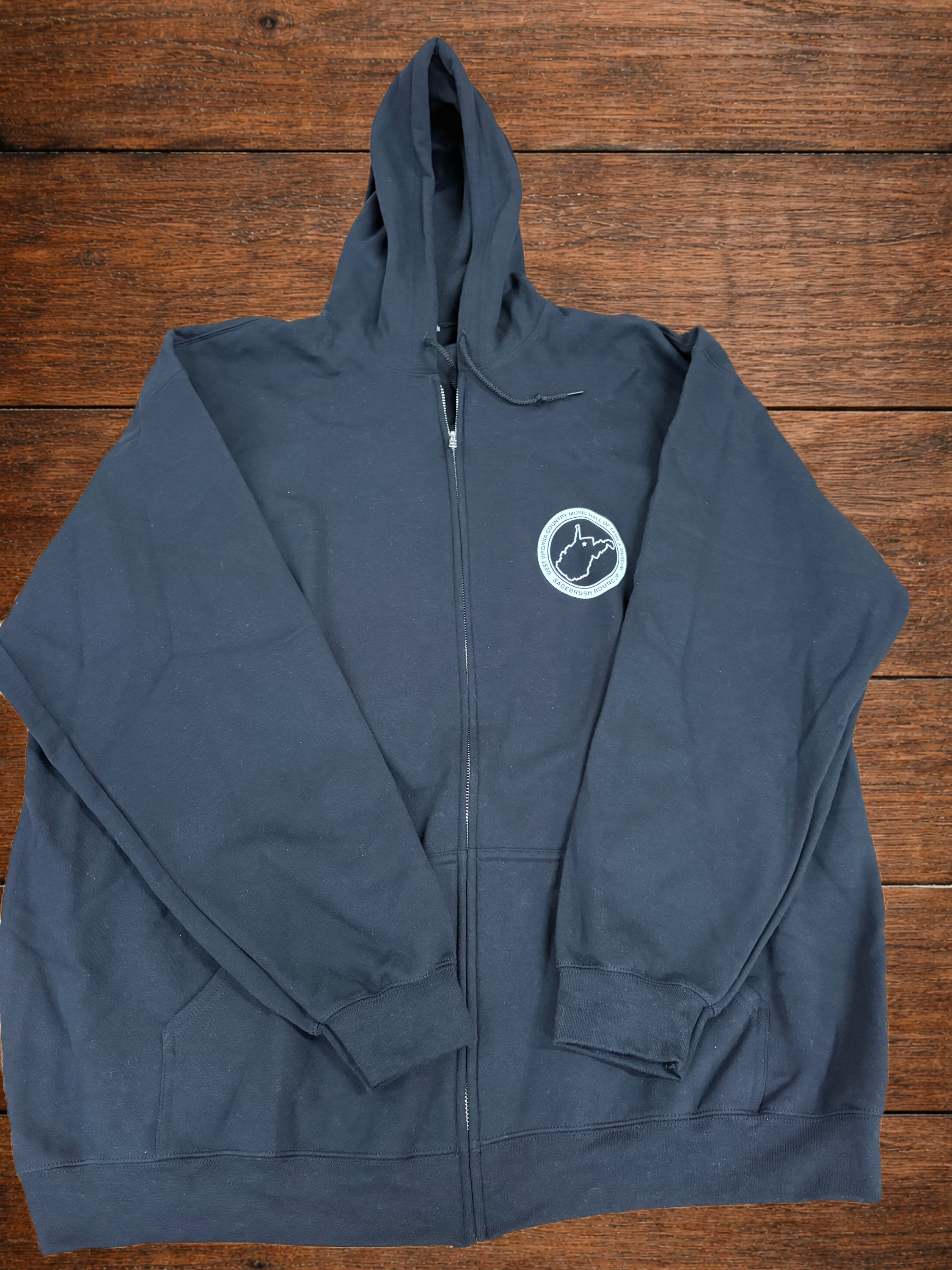 Zip-Up Hoodie ~Black