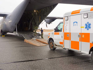 Pikangikum Receives Ambulances via Airlift Operation