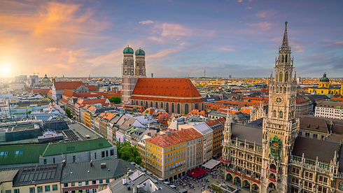 Munich city downtown skyline with Marienplatz town hall in Germany.jpg