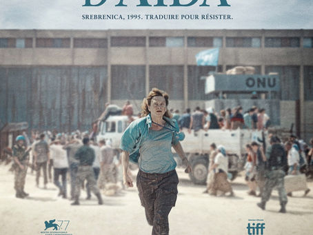 Affiche du film la Voix d'Aïda, réalisé par Jasmila Zbanić