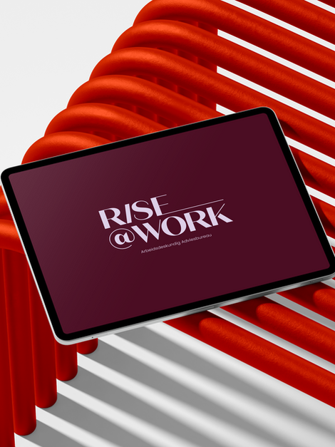 Case RISE@WORK: branding, webdesign en social media beheer