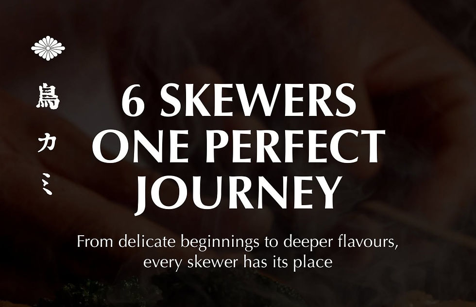 Why Only Six Skewers? The Philosophy of Omakase Sequencing