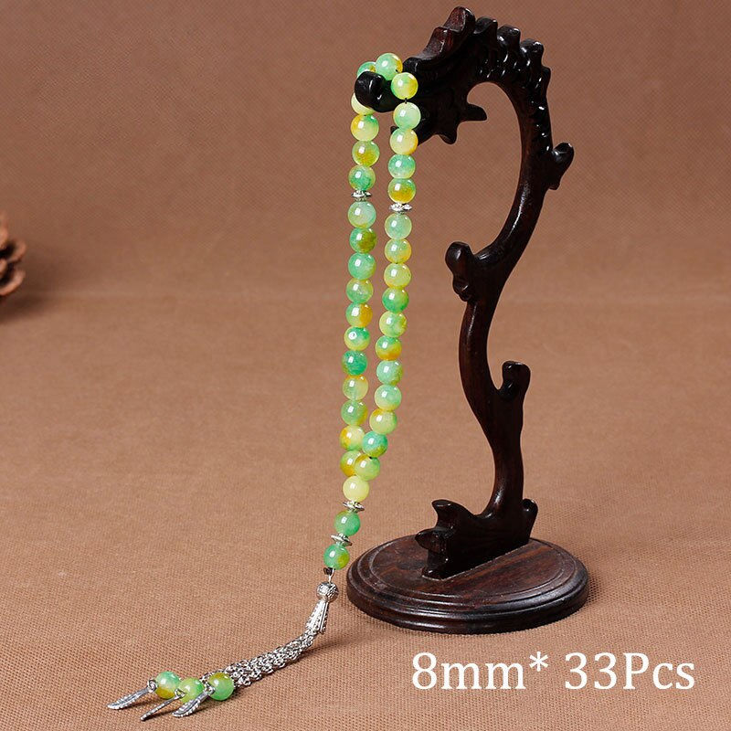 الصورة المصغرة: Islamic Tasbih Muslim Rosary Beads 33 Prayer Rosary
