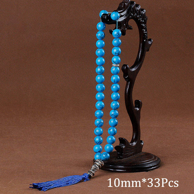 الصورة المصغرة: Islamic Tasbih Muslim Rosary Beads 33 Prayer Rosary