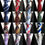 الصورة المصغرة: 68 Colors NEW 8cm Tie for Man 100% Silk Tie Luxury Striped