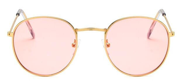 Thumbnail: Woman Glasses Optical Frames Metal Round Glasses