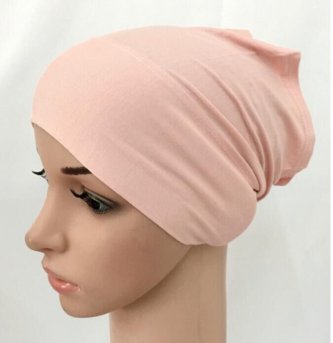 Thumbnail: Cotton Muslim Underscarf Inner Tube Cap Islamic