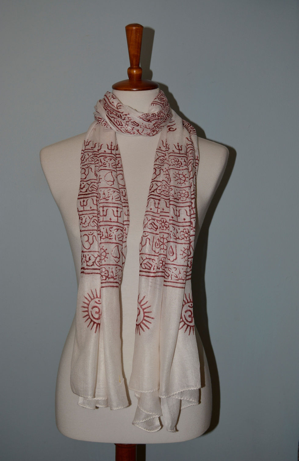 الصورة المصغرة: Great Gift - OM Ganesha Mantra Meditation Prayer Shawl