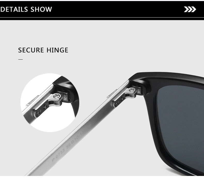 الصورة المصغرة: ZXWLYXGX Brand Unisex Retro Aluminum+TR90 Women Sunglasses  Men Polarized Lens