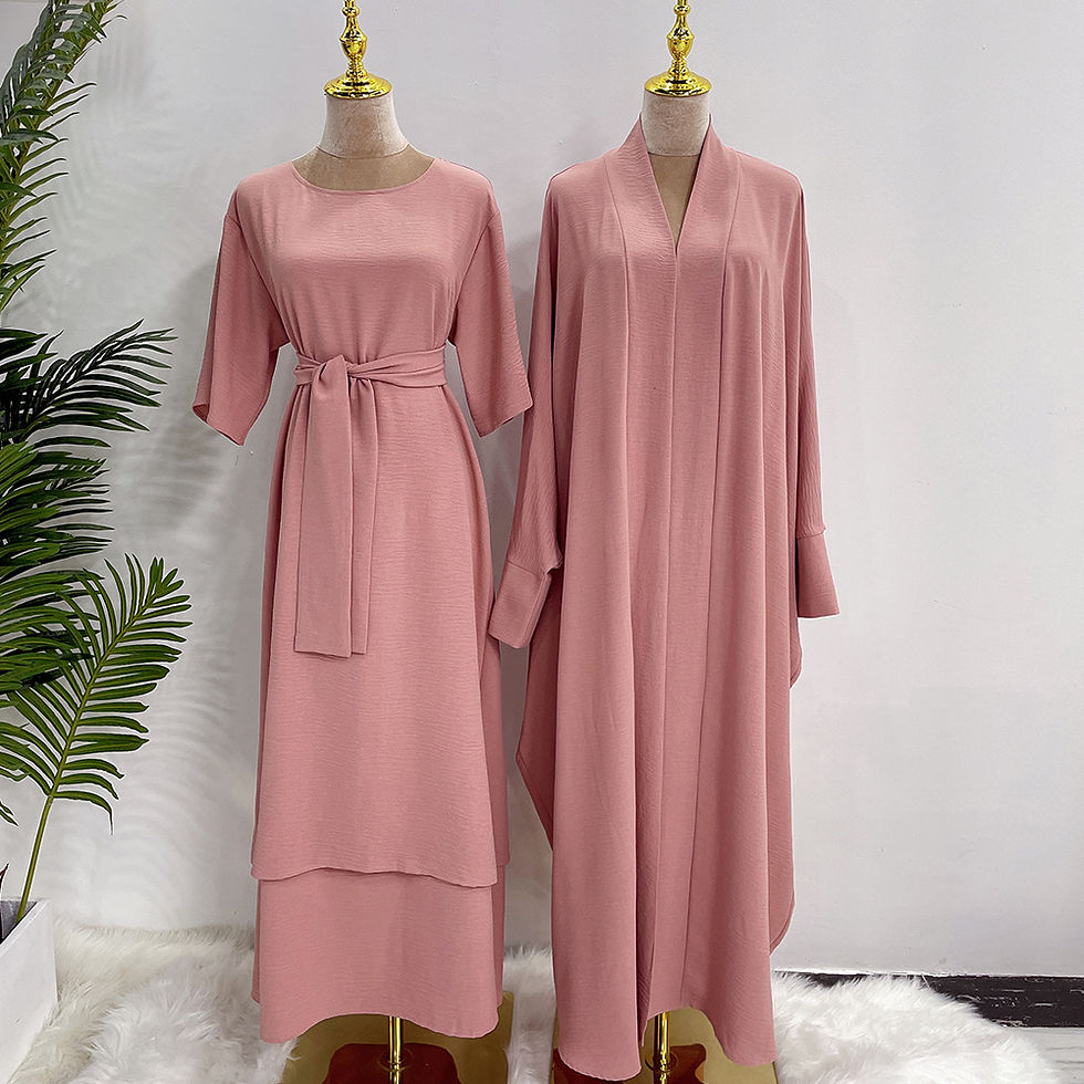 Thumbnail: Two Piece Women Formal Work OL Ladies Suits With Outer Kimono and Inner