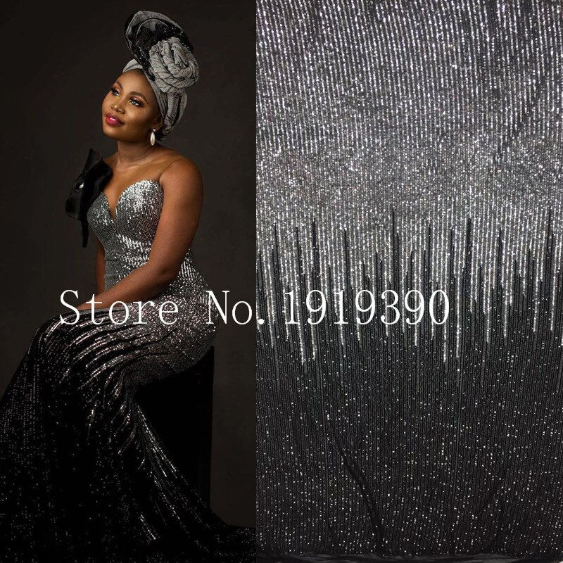 الصورة المصغرة: African Lace Fabric 2023 High Quality Lace Fabric
