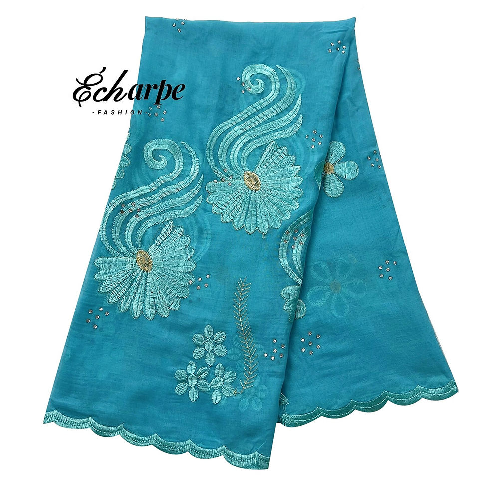 الصورة المصغرة: Scarf for Muslim Women African 100% Cotton