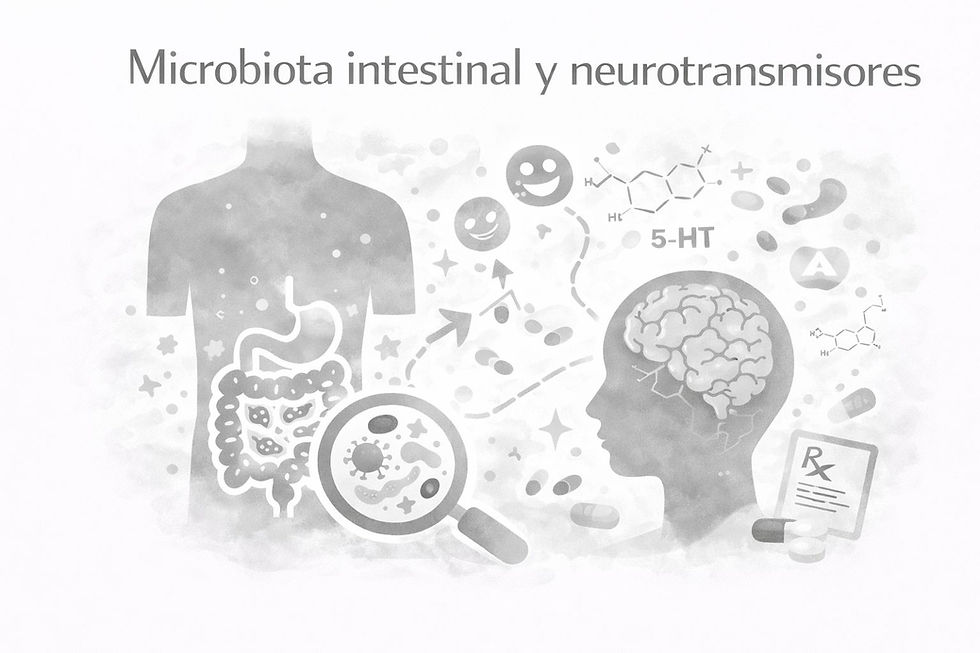 Microbiota intestinal y neurotransmisores