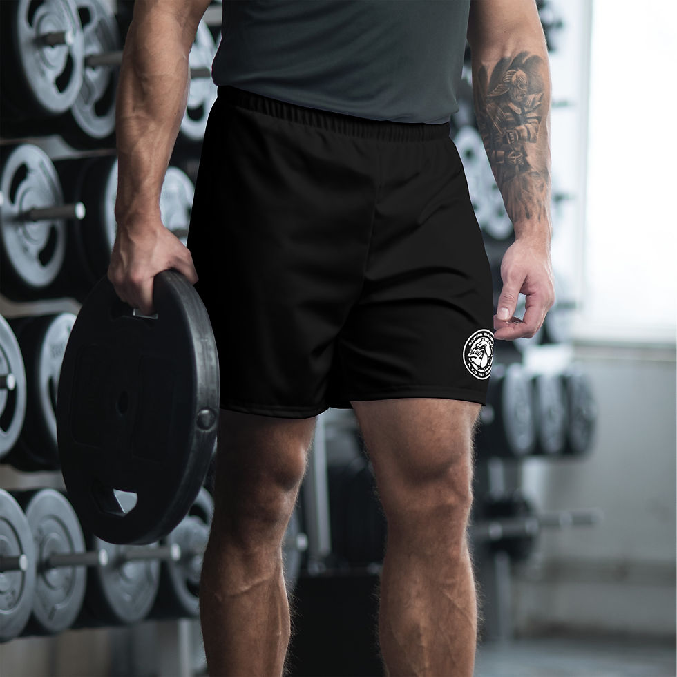 Thumbnail: All-Over Print Unisex Athletic Long Shorts